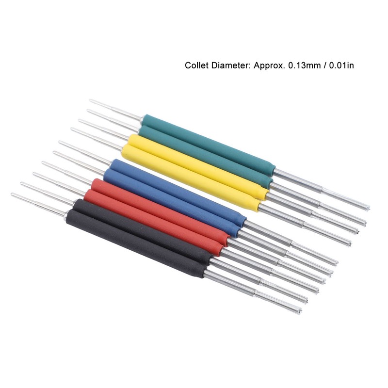 10Pcs Mini Grabber SMD IC Test Hook Clips Silicone Jumper