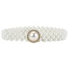 ESJNNK Women's Pearl Decorative Cord Yukata Belt Decoration Belt Belt