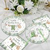 Kilyparty 142pcs Greenery Gender Reveal Baby Shower Supplies Party Boho