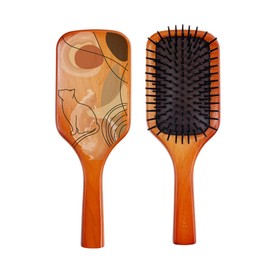 AVEDA Aveda Paddle Brush, Women's, Hair Brush, Scalp, Massage, Wooden, Comb, Brushing, Head Massage, Tangle-Free, Petite Gift, Brand (Small, Nuance Kit)