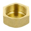 TA-VIGOR Brass Cap G3/8 Female Pipe Fitting Hex Compression Stop