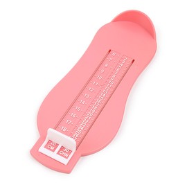 ROSENICE Foot Measuring Device Baby Kids Foot Length Measure Tool Shoes Size Measuring Gauge (Pink)