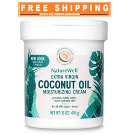 NatureWell Coconut Oil Moisturizing Cream Extra Virgin , 16 oz.