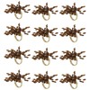 ITOS365 Napkin Rings Set of 12 Dining Table Decoration Party