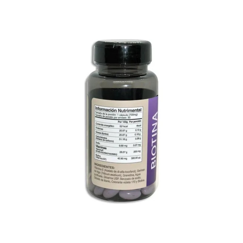 Biotina Con Vitamina E Pharmadan