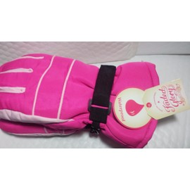 FADED GLORY FG SOLID SNOW GLOVE FUSCHIA SIZE L- XL CHILDREN SIZE NEW WITH TAG WATERPROOF