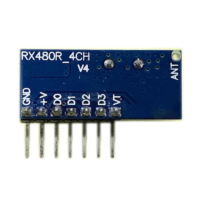 Comphic 433Mhz Wireless Remote Control 5V 4-Way Transmitter and Receiver