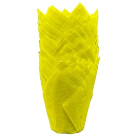 Scrumptious Sprinkles 5706 Tulip Muffin Cases, Yellow x 50, 21x11x11 cm