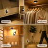 LightingWill LED Puck Lights, Dimmable Under Cabinet Lighting with Motion