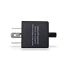 DKMOTORK 0051 3-Pin CF13 JL-02 Adjustable Electronic Flasher Relay for