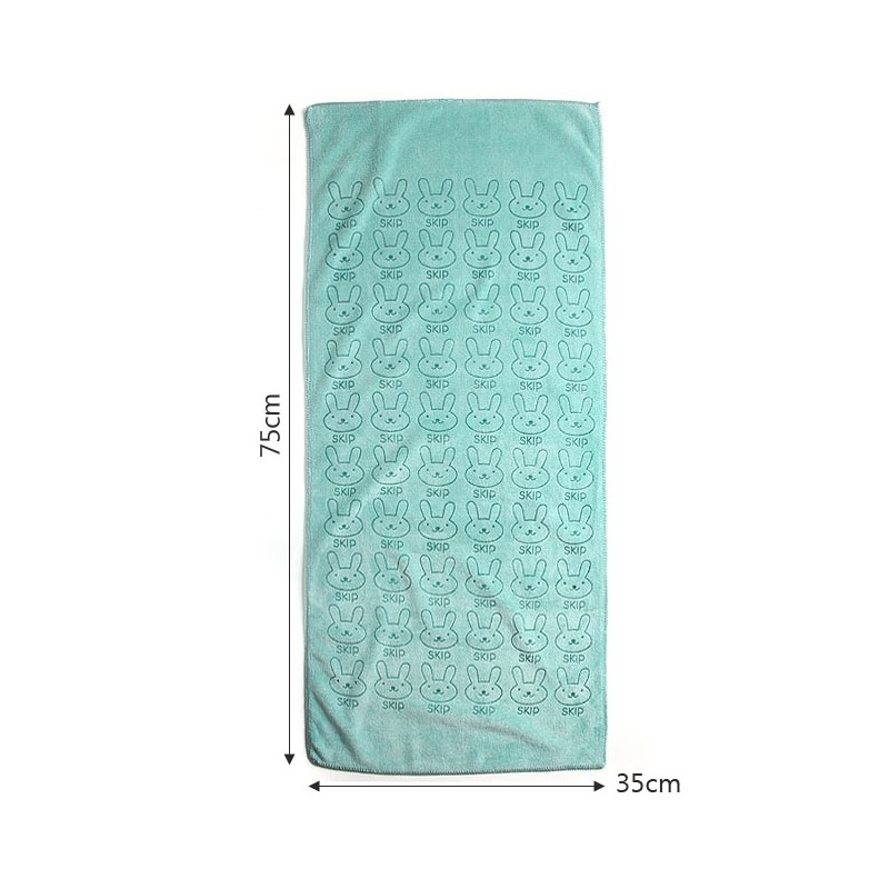 Microfiber rabbit towel (35cmx75cm)