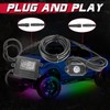 OFFROADTOWN Rock Lights Extension Wire, 2 Pack 10FT 4 Pin