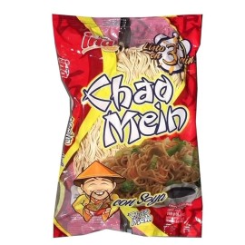 Ina 3 INA Chow Mein Noodles w/Soy Sauce 180g ea. Fideos p/Chao Mein con Soya 3-PACK