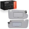 A-Premium Left & Right Sun Visor with Mirror - Compatible