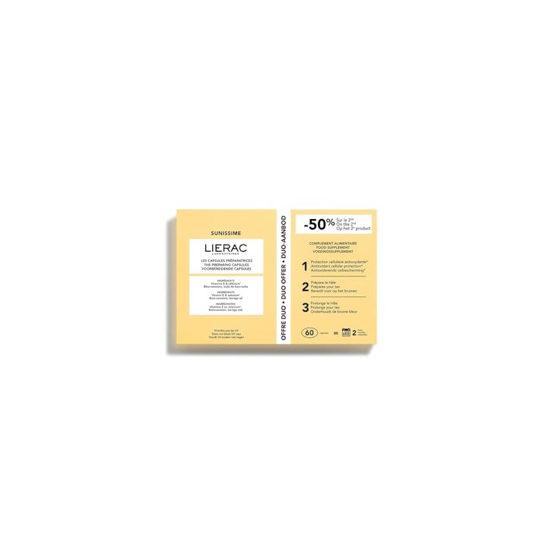 Lierac Sunissime Duo Capsules (Pack of 60)