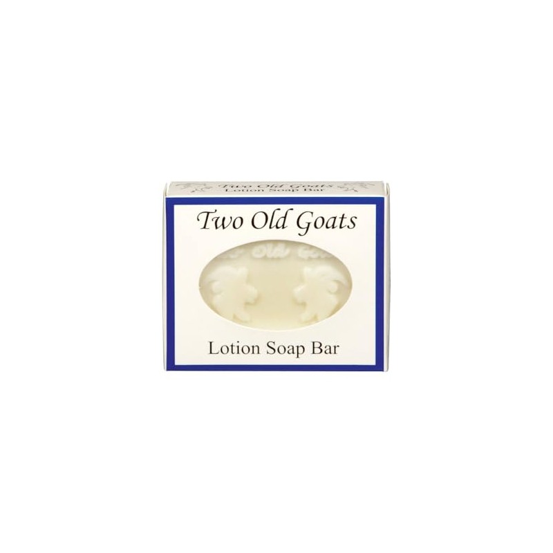 Two Old Goats Lotion Bar Soap, Essential Oils, 0.2 Pounds