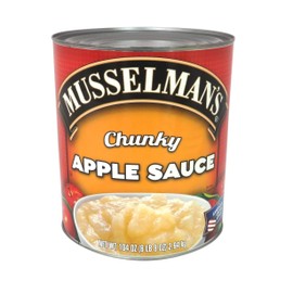 Musselman's Chunky Applesauce-Cane Sweetened, 104 oz., (Case of 3)