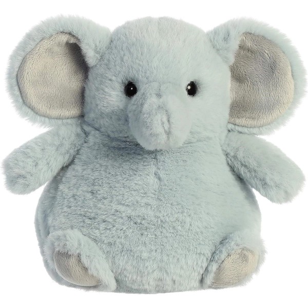 Aurora World Nubbies 8" Gray Nubbies Elephant, Your Perfect Snuggle