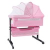 BIERUM Bassinet 4 in 1 - Bedside Bassinet for Baby,