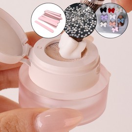 classic nail Moimoi Noir Blend Granail Gradation + 30 parts / 모이모이 누아블렌드 그라네일 그라데이션+파츠 30개