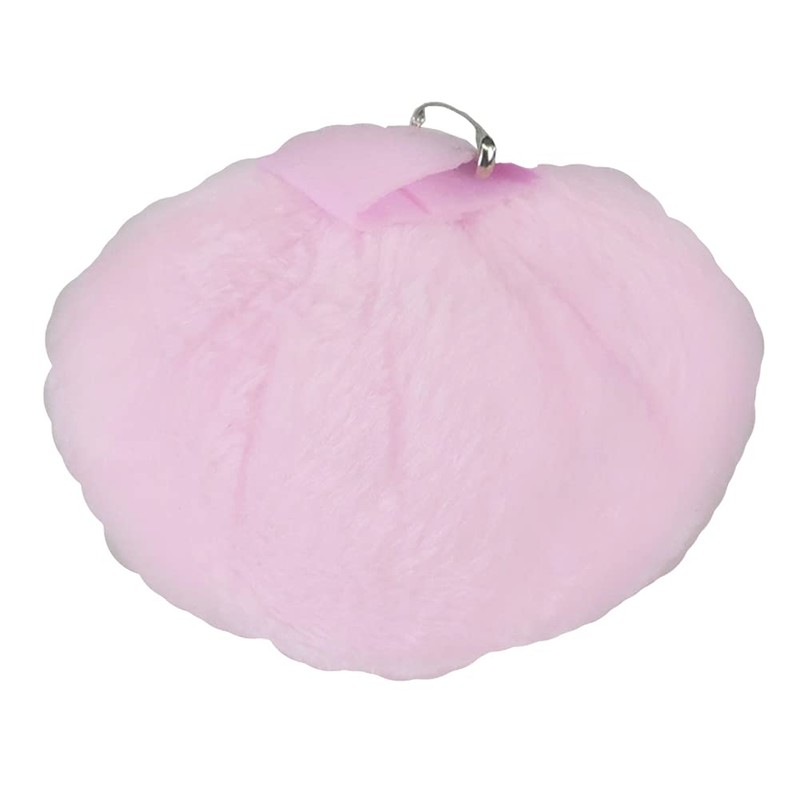 NOVELTY GIANT WWW.NOVELTYGIANT.COM Jumbo Plush Bunny Tail Costume Accessory (Pink)
