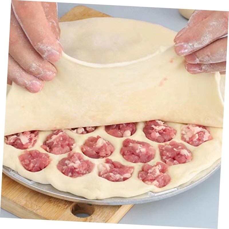 iplusmile 2pcs Dumpling Maker Aluminum Dumpling Mold for Ravioli Wontons
