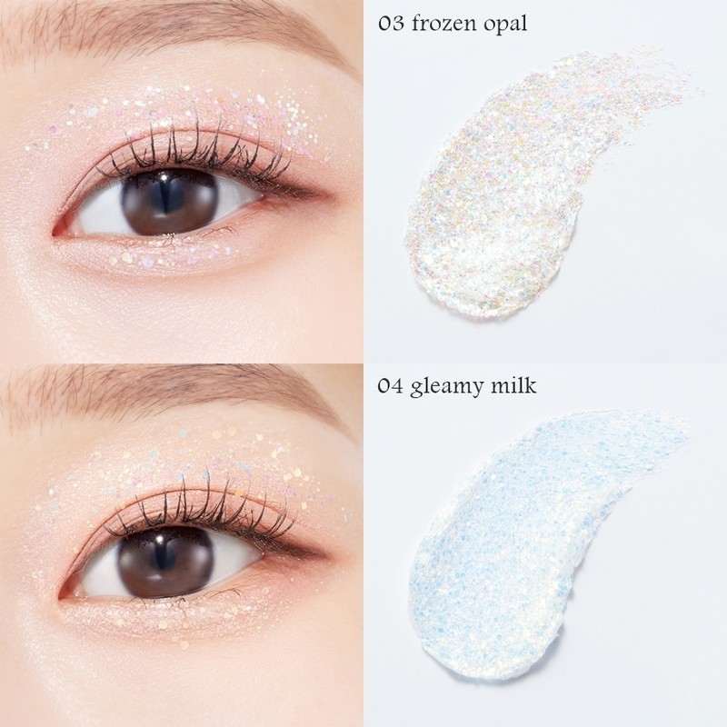 Glint by VDIVOV Glitter Gel 3.8g - 04 Gleamy Milk