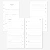 MAY PAPER CO. 2026 Personal Weekly Planner Refill, Week on