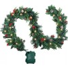 Unbranded 9ft Prelit Christmas Garland