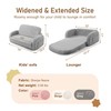 2-in-1 Sherpa Fold Out Kids Couch, Extra Wide Comfy Toddler