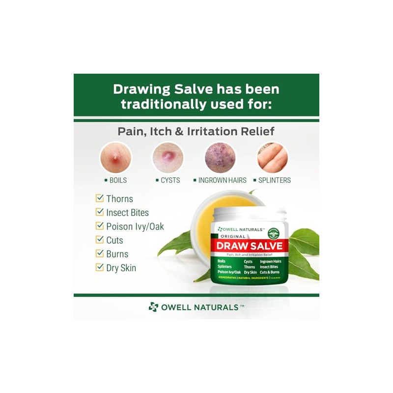 Pomada de salvia Amish Origins, 2 onzas