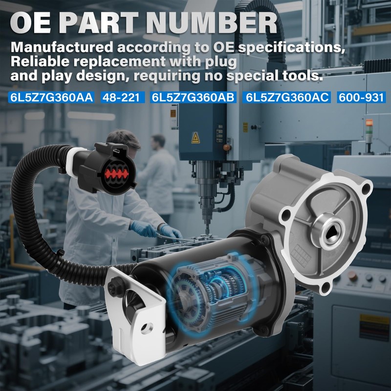 600-931 Transfer Case Shift Motor Compatible with Ford Ranger 2006-2011,6L5Z7G360AA,6L5Z7G360AB,6L5Z7G360AC.