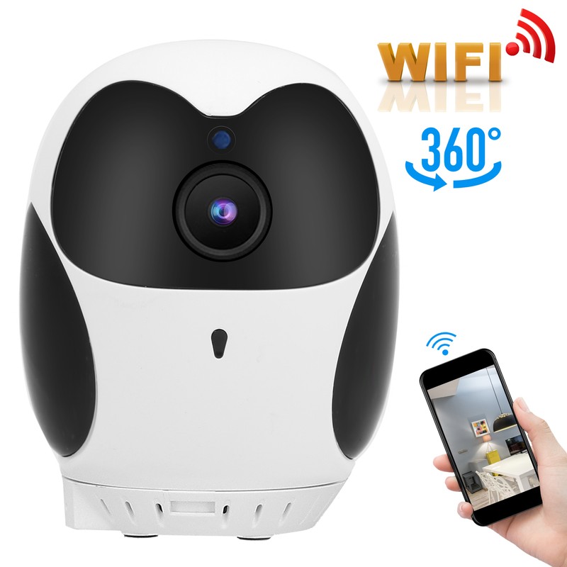 360° 1080P HD Wifi Camera HDR Battery Network Cloud Storage