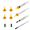 Pet Nipple with Syringes for Puppies, Kittens, Best Suitable for