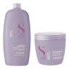 Alfaparf Smooth Smoothing Low Shampoo 1lt Mask 500ml Kit