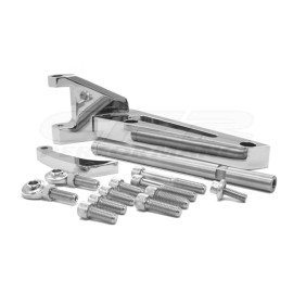 CFR Performance For Bbc Big Block BB Fits Chevy Billet Aluminum Alternator Bracket (Swp) Chrome