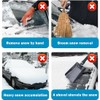 KOLZEMV Car Ice Scraper, Effective Car Ice Scraper - Ultra