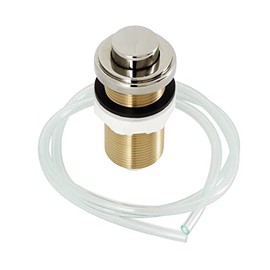 Kingston Brass KA216 Trimscape Garbage Disposal Air Switch Button, Polished Nickel