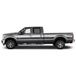Dawn Enterprises FE-F250/350-CC Finished End Body Side Molding Compatible with Ford F-250, F-350 - Dark Pearl Blue (DX)