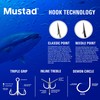 Mustad Ringed Demon Offset Circle 4X Strong Hook (25 Pack),