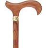 Tri-Fold Wood Cane - Walking Cane with Genuine Rosewood Shaft,