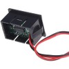 MACHSWON Digital Voltmeter LED Digital Display Panel DC 4.70-30V Voltage