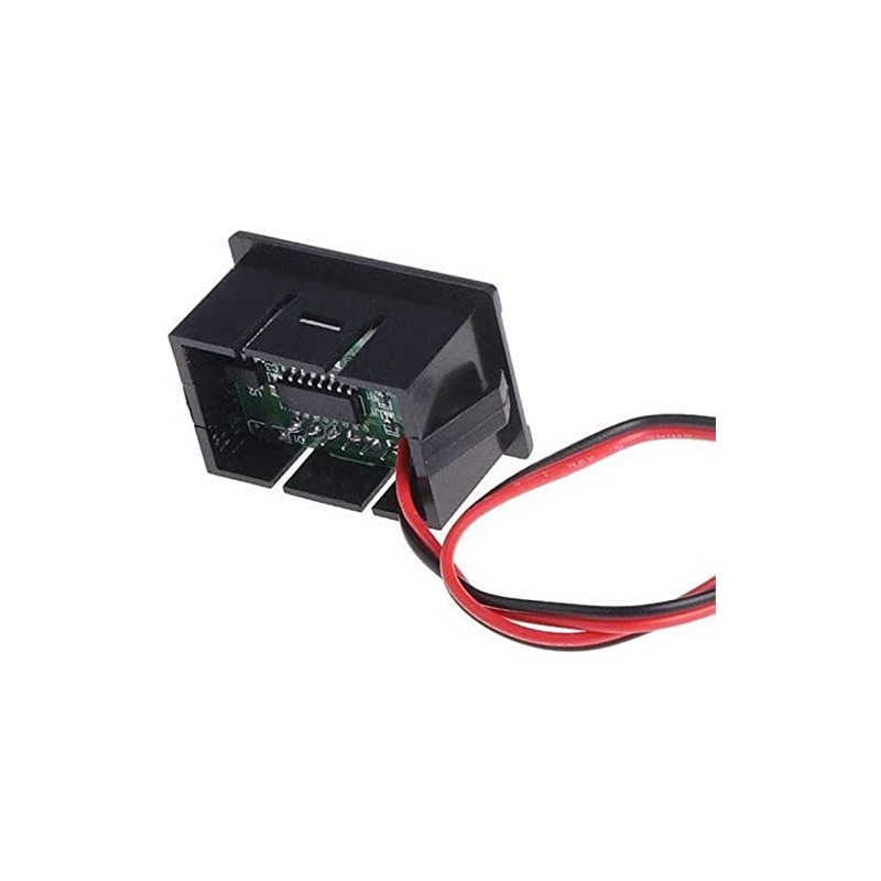MACHSWON Digital Voltmeter LED Digital Display Panel DC 4.70-30V Voltage