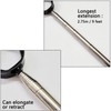 Auto-plaza 9 Feet Aluminum Alloy Golf Ball Retriever Telescopic Black