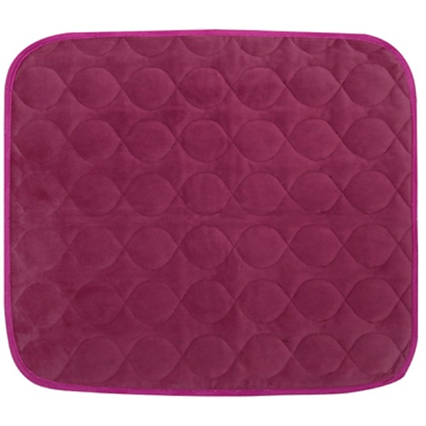 Platinum Care Pads Velvet Opulence Premium Comfort Chair Pad/Underpad Washable Size - 18X24 (Burgundy)