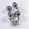 Rhinestone for Clip on Earbuds Open Ear Accessories, Elegant Zirconia