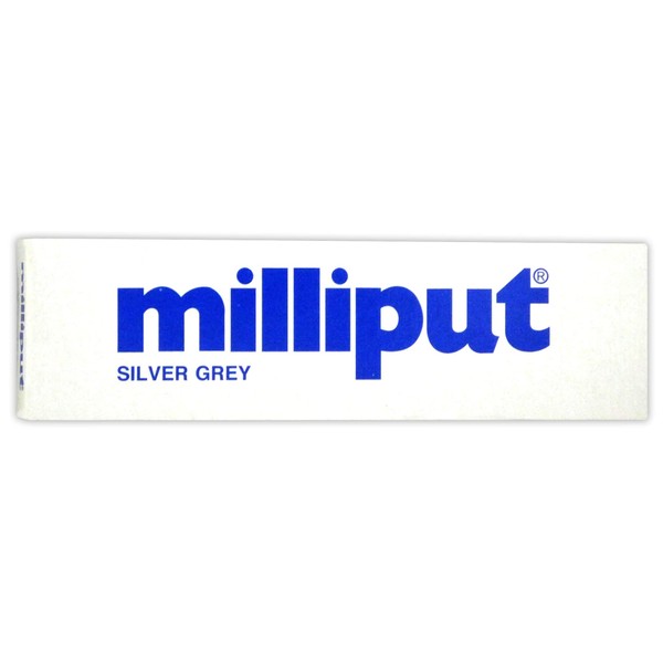 Milliput 2-Part Self Hardening Putty, Silver/Grey, Medium by Milliput
