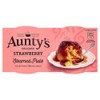 Auntys Strawberry Steamed Puddings 2X95g