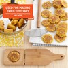 IMUSA BAM-10007 Jumbo Tostonera, Natural - Bamboo Pataconera, Plantain Press,