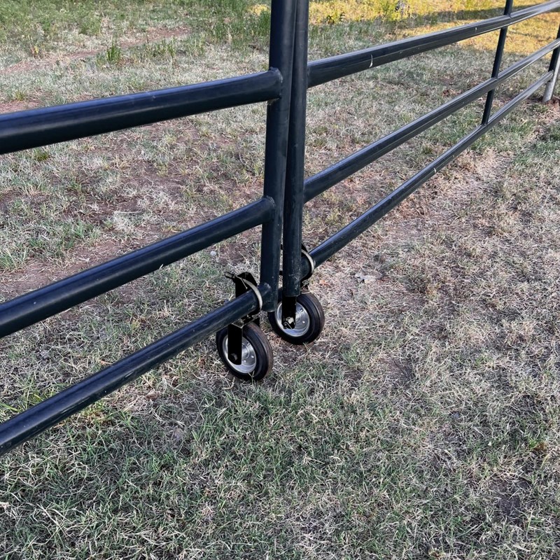 Dawod Gate Wheel for Metal Swing Gate with 1-3/8" Thru